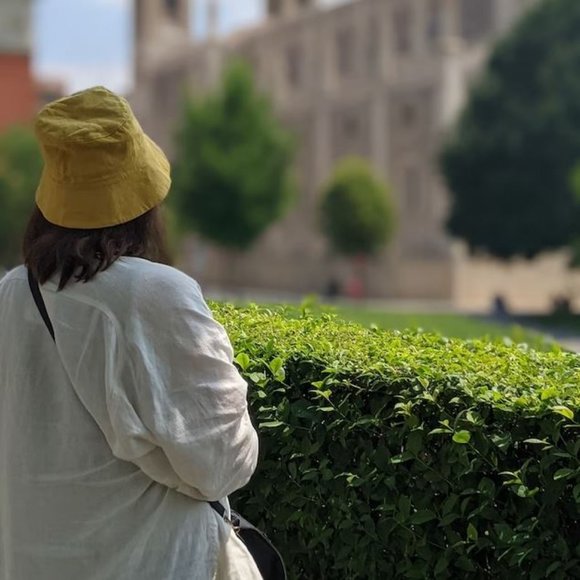 Linen bucket hat, Unisex bucket hat, Summer hat, Linen sun hat - Picture 2 of 2